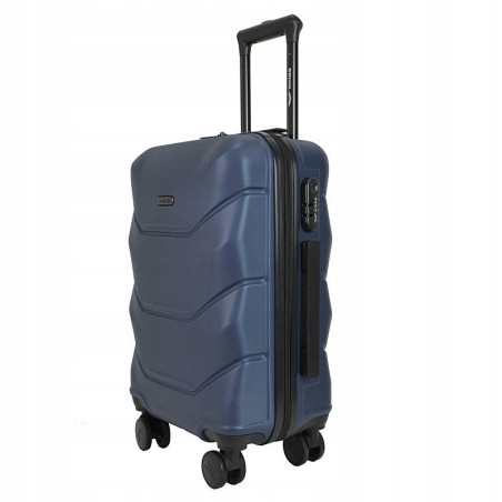Walizka mała kabinowa do samolotu bagaż podręczny WINGS ABS 149 38 l BLUE