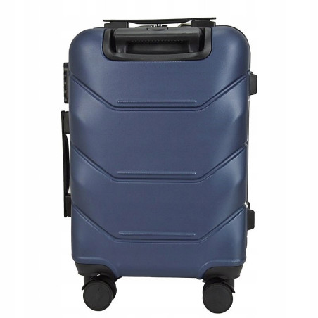 Walizka mała kabinowa do samolotu bagaż podręczny WINGS ABS 149 38 l BLUE