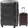 Walizka kabinowa Wings UNLIMITED MGN01 S, DARK GREY