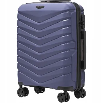 Walizka WINGS twarda kabinowa polipropylen PHX02 S BLUE 38 l