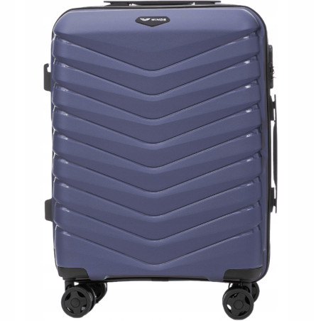 Walizka WINGS twarda kabinowa polipropylen PHX02 S BLUE 38 l