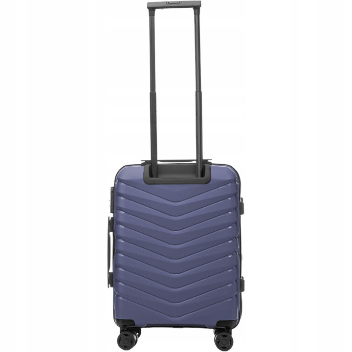 Walizka WINGS twarda kabinowa polipropylen PHX02 S BLUE 38 l
