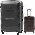 Walizka kabinowa Wings UNLIMITED MGN01 S, DARK GREY