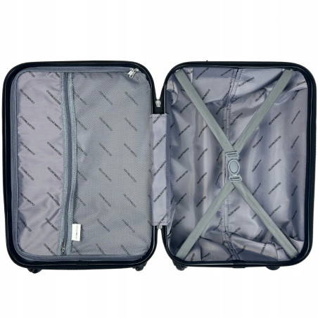 Walizka kabinowa Wings UNLIMITED MGN01 S, DARK GREY