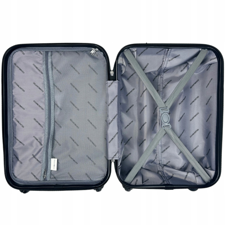 Walizka kabinowa Wings UNLIMITED MGN01 S, DARK GREY