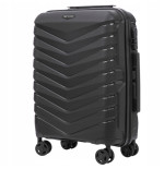 Walizka WINGS twarda kabinowa polipropylen PHX02 S BLACK 38 l