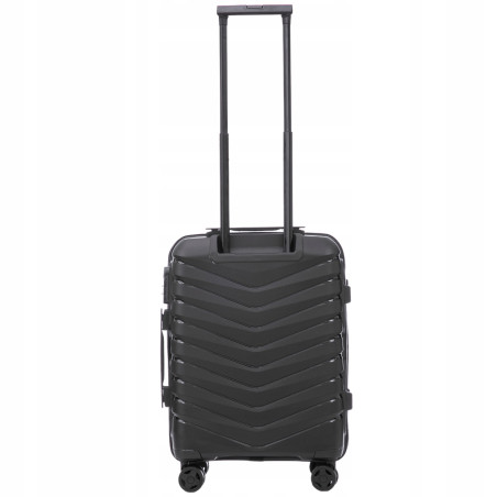 Walizka WINGS twarda kabinowa polipropylen PHX02 S BLACK 38 l