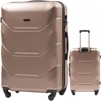 Walizka twarda kabinowa ABS UNLIMITES MGN01 S CHAMPAGNE 38 l