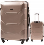 Walizka twarda kabinowa ABS UNLIMITES MGN01 S CHAMPAGNE 38 l