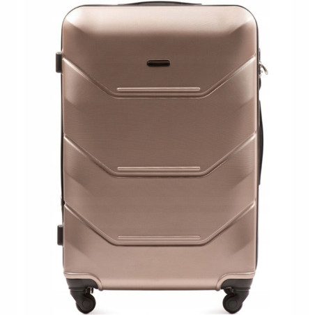 Walizka twarda kabinowa ABS UNLIMITES MGN01 S CHAMPAGNE 38 l