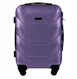 Walizka twarda kabinowa ABS UNLIMITED MGN01 S SILVER PURPLE 38 l