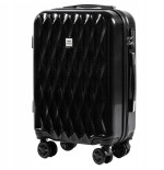 WALIZKA TURYSTYCZNA PC190 M BLACK POLICARBON