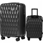 Walizka twarda średnia poliwęglan (polikarbonat) PC190 M DARK GREY 63 l