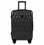 Walizka twarda średnia poliwęglan (polikarbonat) PC190 M DARK GREY 63 l