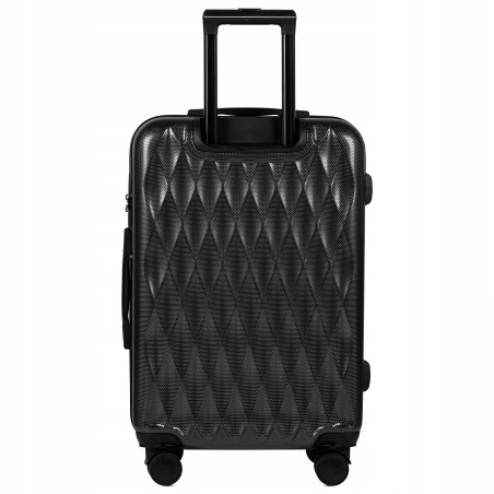 Walizka twarda średnia poliwęglan (polikarbonat) PC190 M DARK GREY 63 l