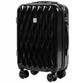 WALIZKA TURYSTYCZNA PC190 L BLACK POLICARBON
