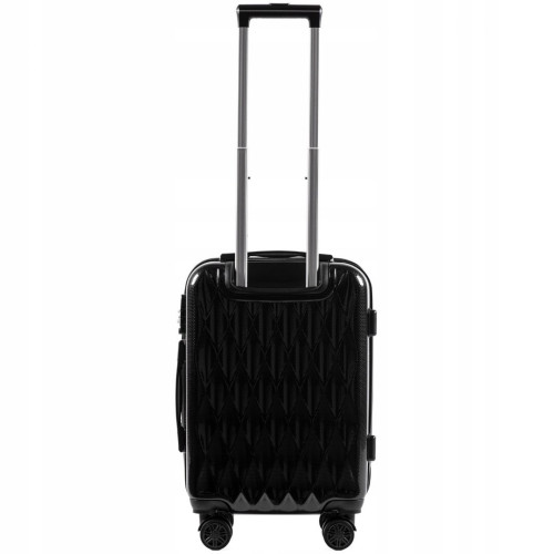 WALIZKA TURYSTYCZNA PC190 L BLACK POLICARBON