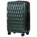 WINGS BAGAŻ podróżny WALIZKA PC190 L DARK GREEN policarbon