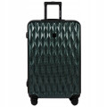 WINGS BAGAŻ podróżny WALIZKA PC190 L DARK GREEN policarbon