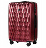 WINGS BAGAŻ podróżny WALIZKA POLICARBON PC190 L WINE RED