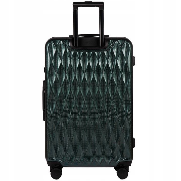WINGS BAGAŻ podróżny WALIZKA PC190 L DARK GREEN policarbon