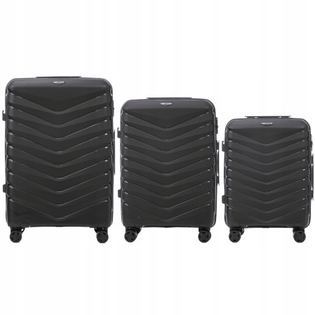 Wings Walizka twarda zestaw polipropylen PHOENIX 198 l