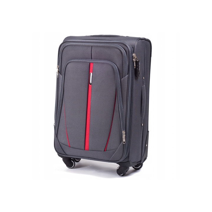WALIZKA WINGS 1706(4) S DOUBLE GREY