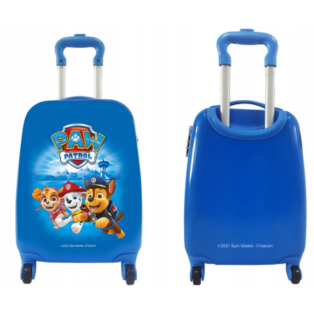 Walizka dziecięca Psi Patrol Nickelodeon 32 l Odcienie niebieskiego