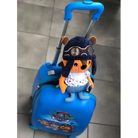 Walizka dziecięca Psi Patrol Nickelodeon 32 l Odcienie niebieskiego