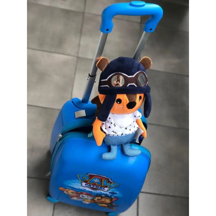 Walizka dziecięca Psi Patrol Nickelodeon 32 l Odcienie niebieskiego