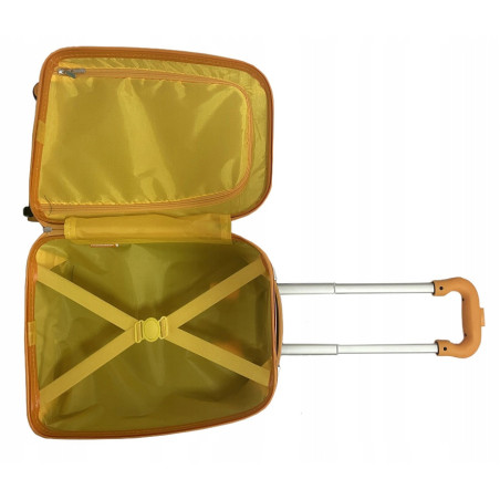 Walizka dziecięca Psi Patrol Nickelodeon 32 l Odcienie żółtego i złota