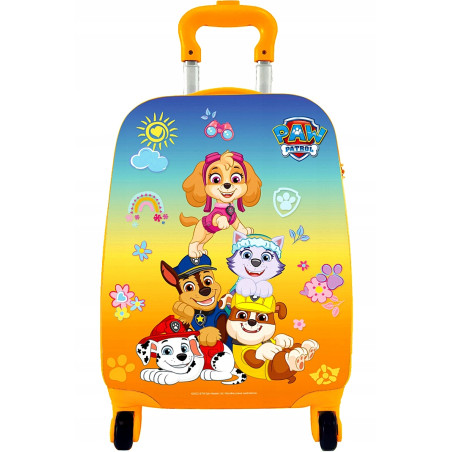Walizka dziecięca Psi Patrol Nickelodeon 32 l Odcienie żółtego i złota
