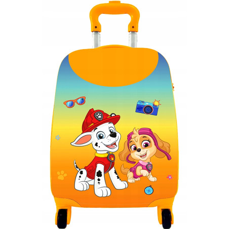 Walizka dziecięca Psi Patrol Nickelodeon 32 l Odcienie żółtego i złota