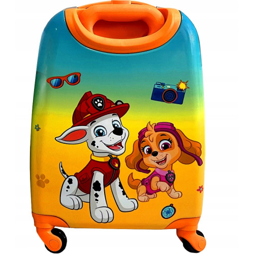 Walizka dziecięca Psi Patrol Nickelodeon 32 l Odcienie żółtego i złota