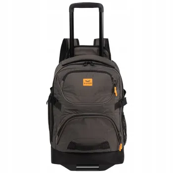 Plecak podróżny z funkcją torby na kółkach bagaż turystyczny Wings szary