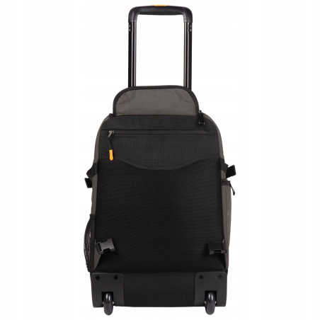 Plecak podróżny z funkcją torby na kółkach bagaż turystyczny Wings szary