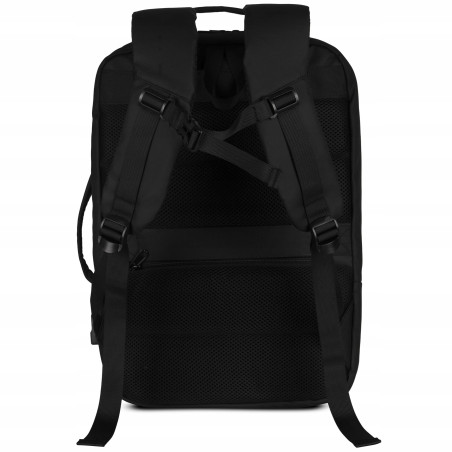 PLECAK PODRÓŻNY MIEJSKI WIELOFUNKCYJNY WINGS MIEJSKI DO SAMOLOTU USB CZARNY