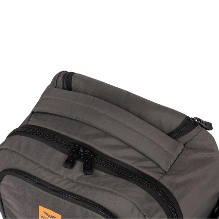Plecak podróżny z funkcją torby na kółkach bagaż turystyczny Wings szary