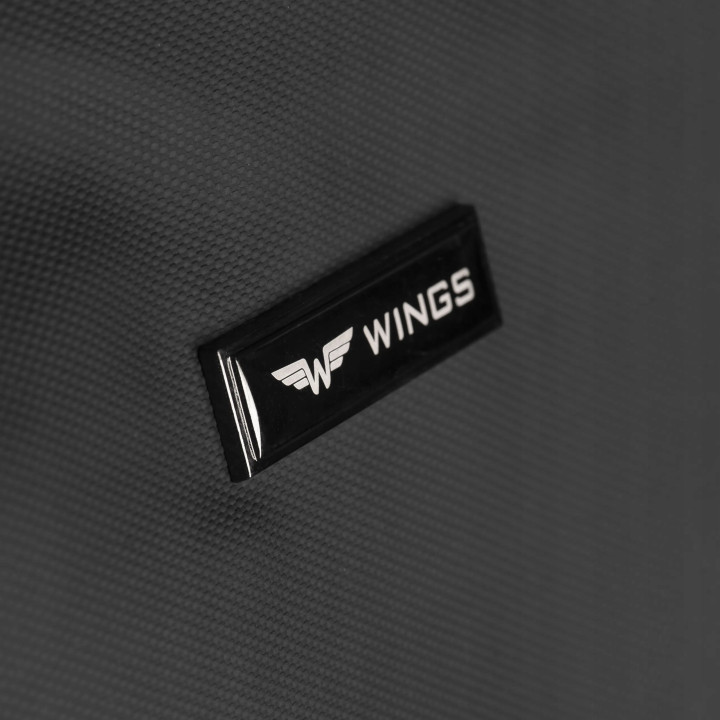 PLECAK PODRÓŻNY MIEJSKI WIELOFUNKCYJNY WINGS MIEJSKI DO SAMOLOTU USB CZARNY
