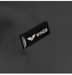 PLECAK PODRÓŻNY MIEJSKI WIELOFUNKCYJNY WINGS MIEJSKI DO SAMOLOTU USB CZARNY