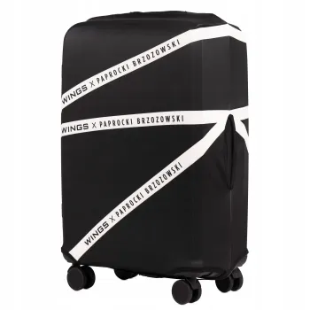 WINGS POKROWIEC OCHRONNY 28' NA DUŻĄ WALIZKĘ PAPROCKI & BRZOZOWSKI CZARNY