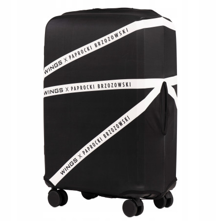 WINGS POKROWIEC OCHRONNY 28' NA DUŻĄ WALIZKĘ PAPROCKI & BRZOZOWSKI CZARNY