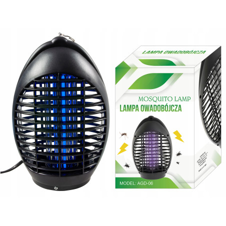 Lampa owadobójcza UV zawieszana 4W 230V