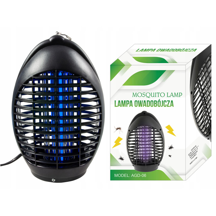 Lampa owadobójcza UV zawieszana 4W 230V