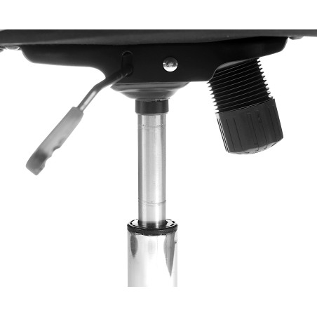 Fotel Biurowy Ergonomiczny Obrotowy TILT Krzesło MAXI Czarny