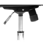 Fotel Biurowy Ergonomiczny Obrotowy TILT Krzesło MAXI Czarny