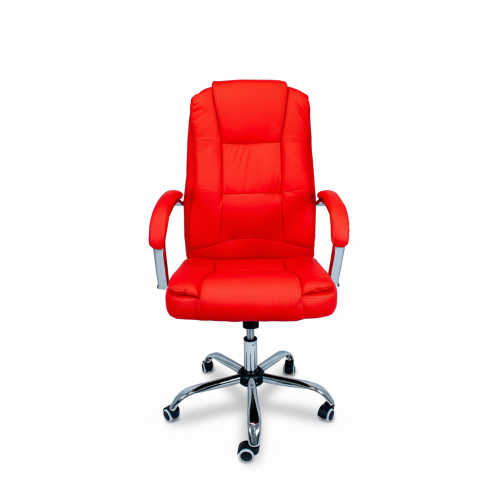 Fotel biurowy obrotowy MAXI CZERWONY