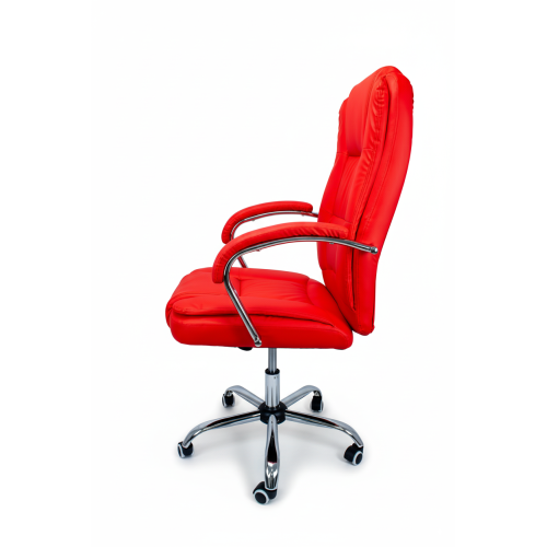Fotel biurowy obrotowy MAXI CZERWONY