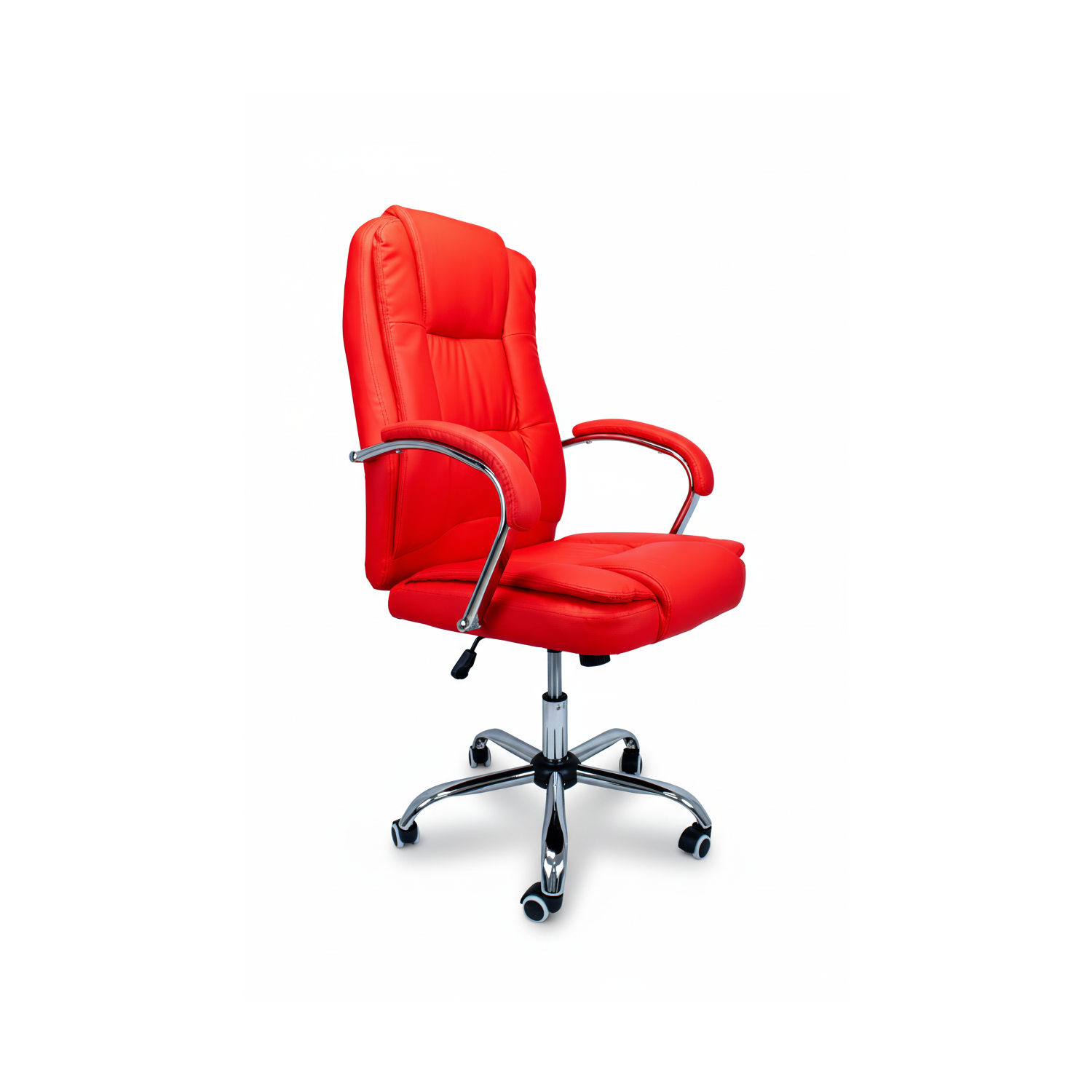 Fotel biurowy obrotowy MAXI CZERWONY