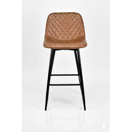 KRZESŁO BAROWE, KUCHENNE, DO POKOJU, SALONU, VINTAGE, BOND BRĄZOWY